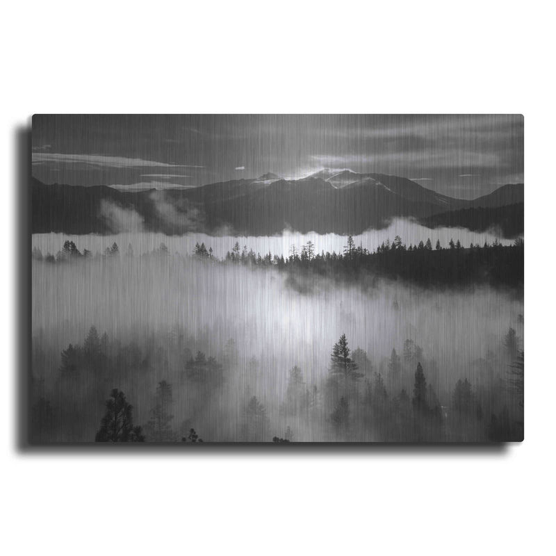 'Lake Tahoe Murky Mornings' by Edin Chavez – Metal Wall Art