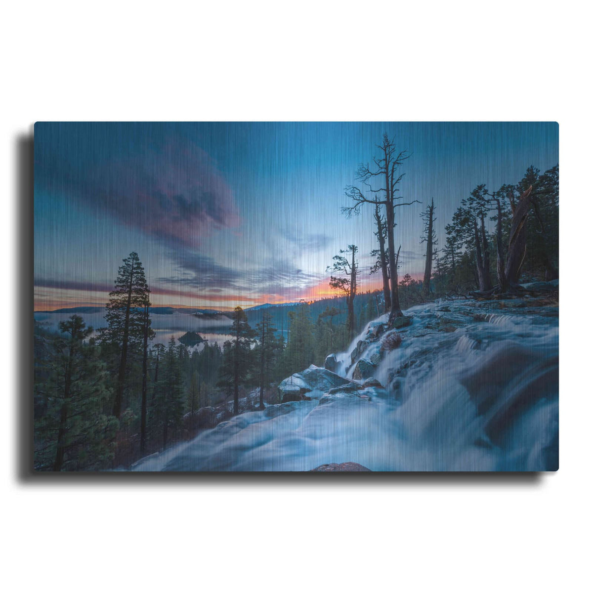 'Lake Tahoe Emerald Bay' by Edin Chavez – Metal Wall Art