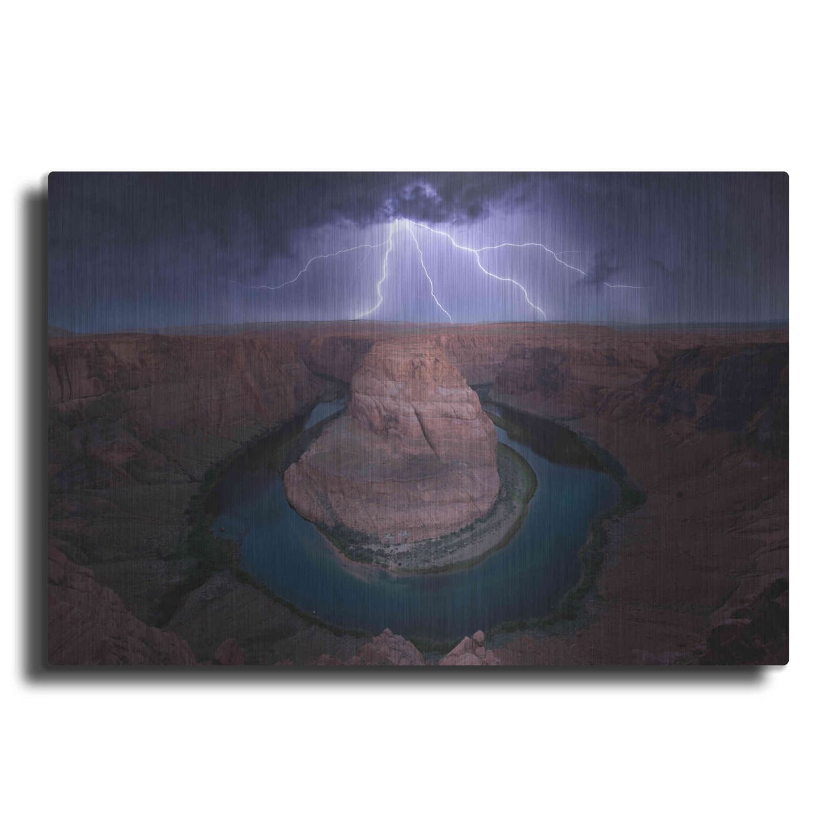 'Horse Shoe Bend' by Edin Chavez – Metal Wall Art