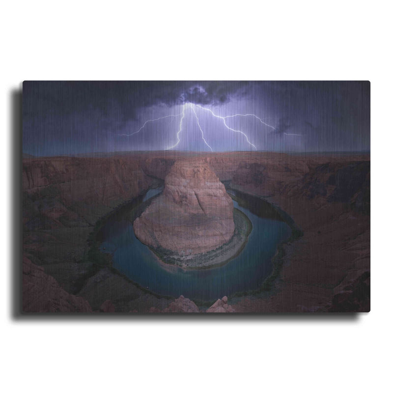 'Horse Shoe Bend' by Edin Chavez – Metal Wall Art
