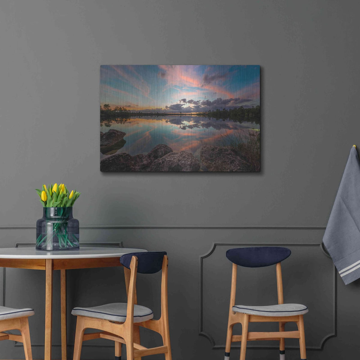 'Everglades' by Edin Chavez – Metal Wall Art, 36x24 room view