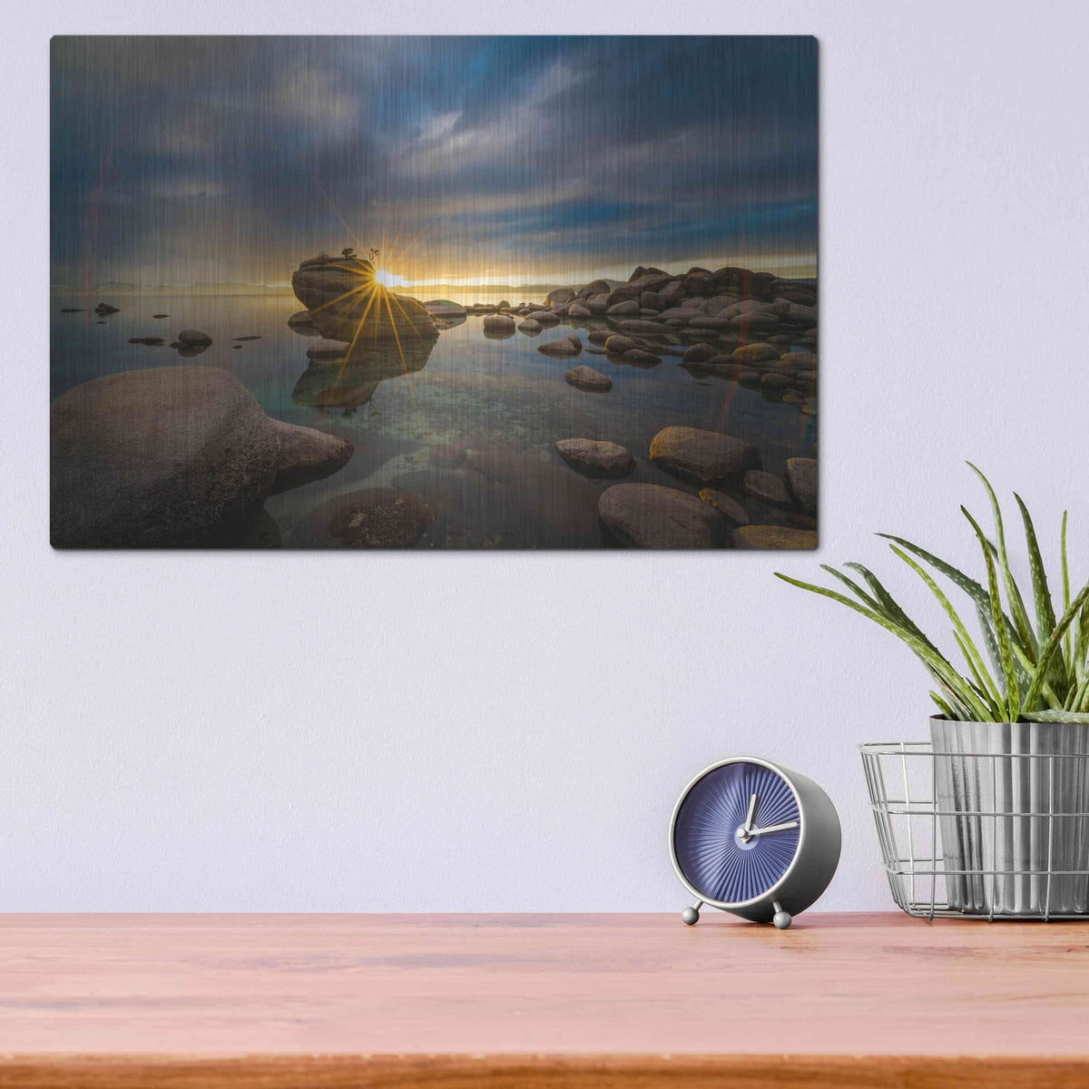 'Luminary' by Edin Chavez – Metal Wall Art, 16x12 room view