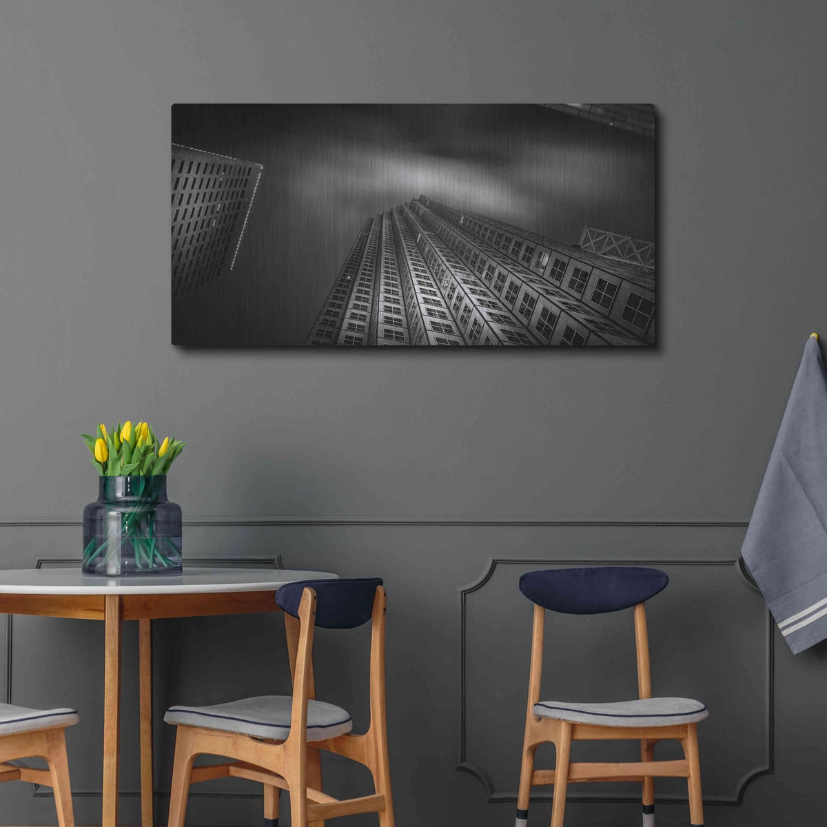 'EdinChavezPrint 23' by Edin Chavez – Metal Wall Art, 48x24 room view