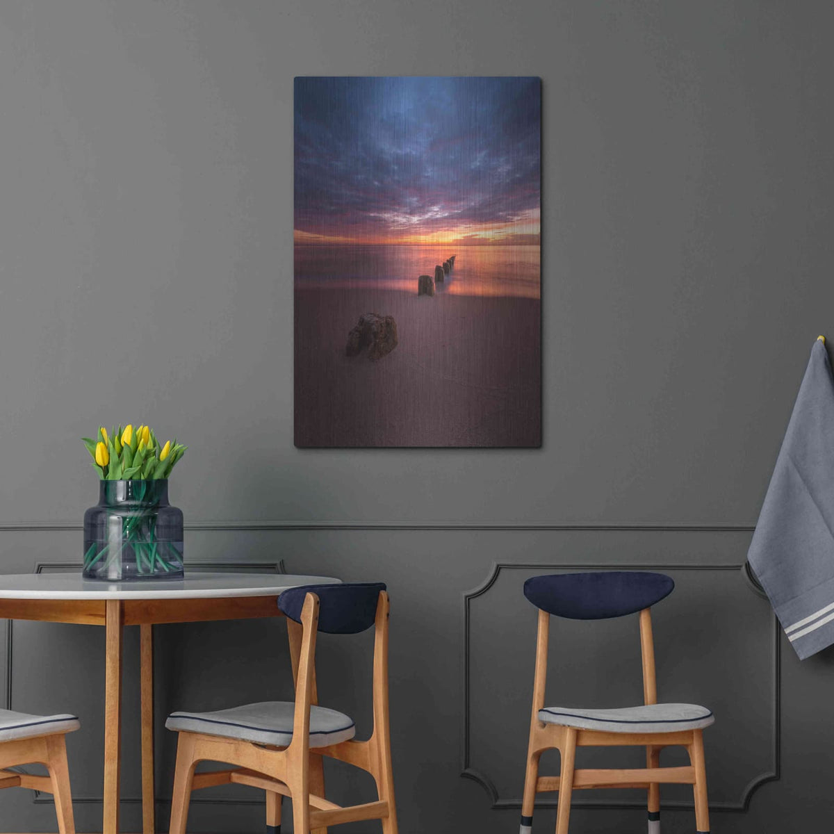 'Blending Reality' by Edin Chavez – Metal Wall Art, 24x36 room view