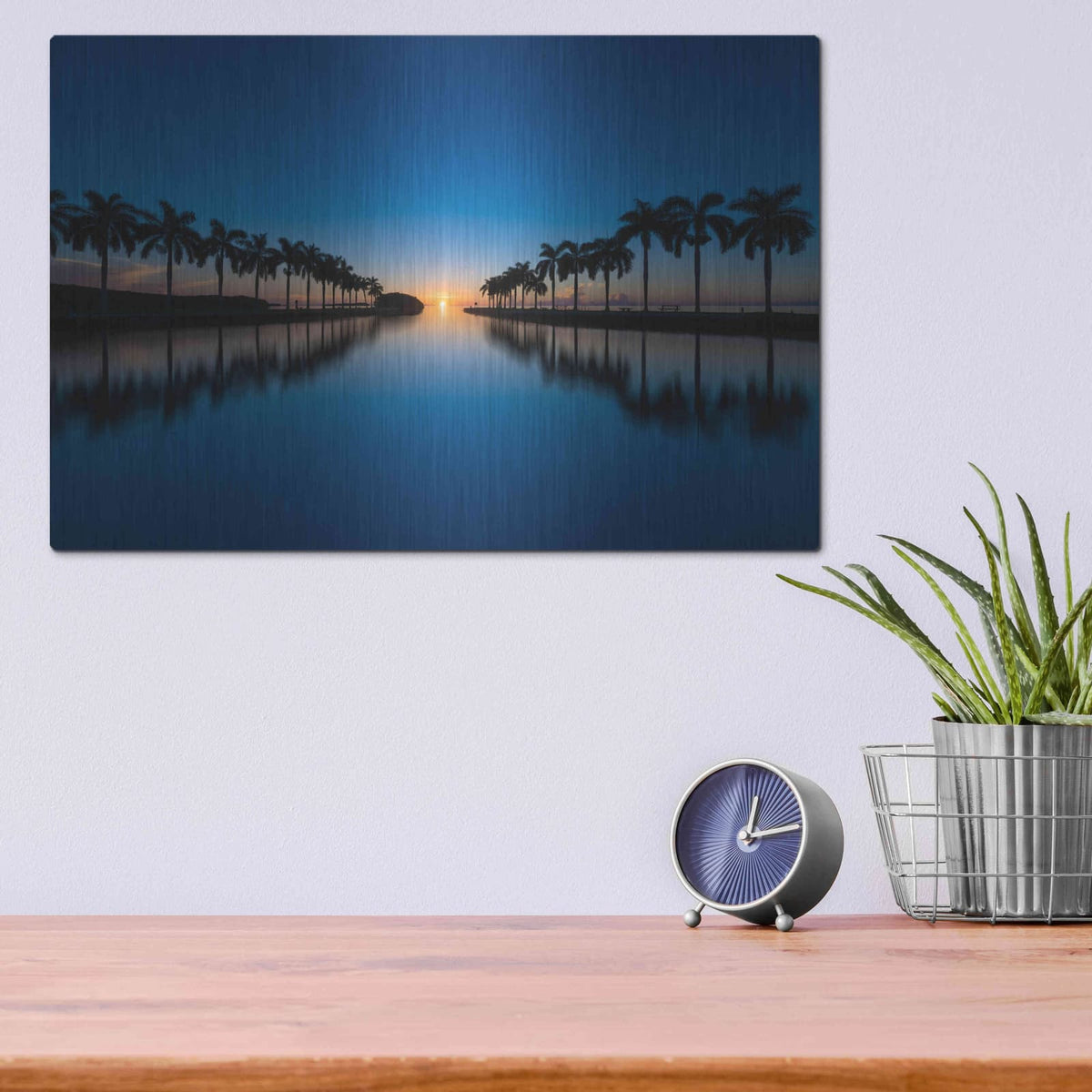 'Heavenly Corridor' by Edin Chavez – Metal Wall Art, 16x12 room view