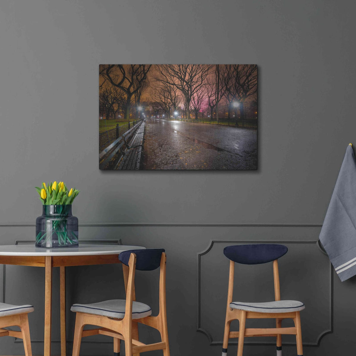 'The Crying Park' by Edin Chavez – Metal Wall Art, 36x24 room view