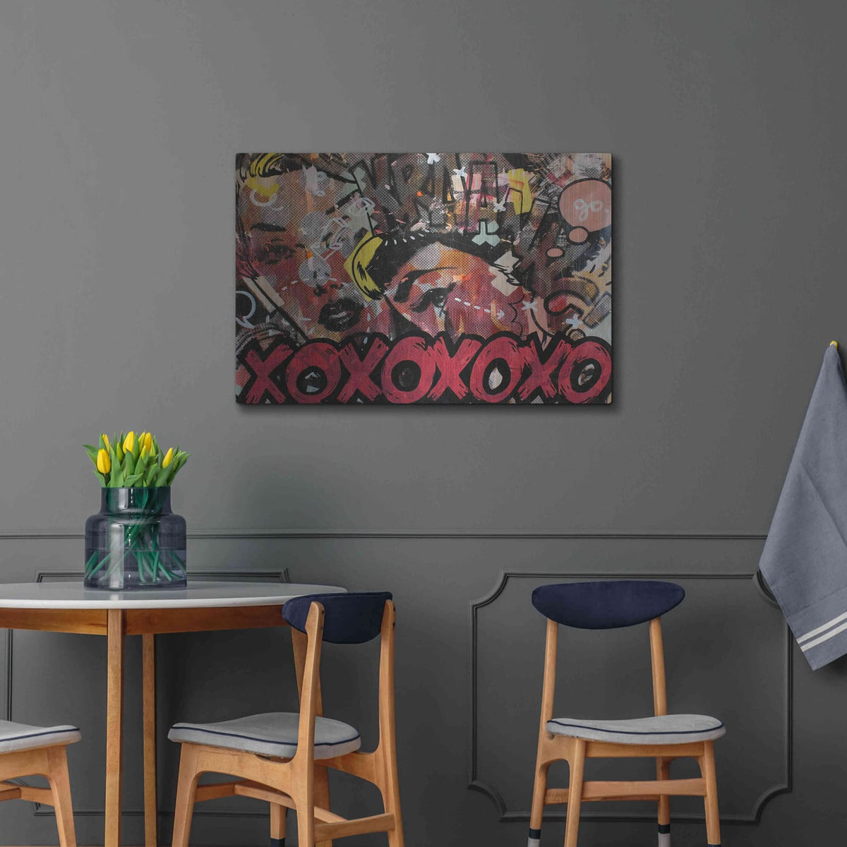 'Kraang' by Dan Monteavaro – Metal Wall Art, 36x24 room view