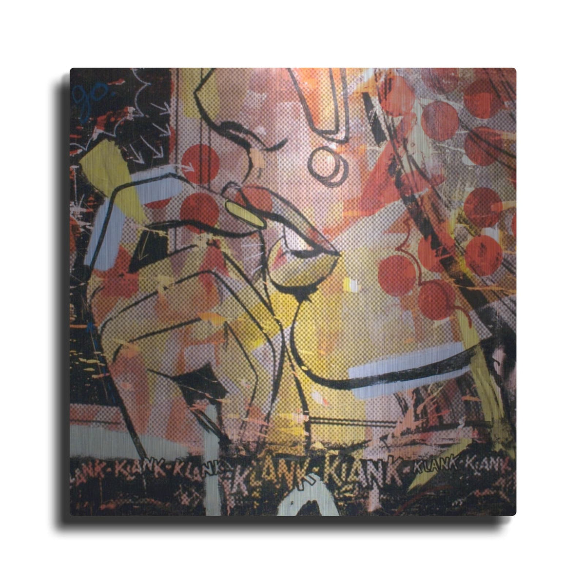 'Klank Klank' by Dan Monteavaro – Metal Wall Art