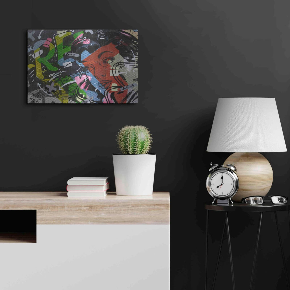 'Free Again' by Dan Monteavaro – Metal Wall Art, 24x16 room view