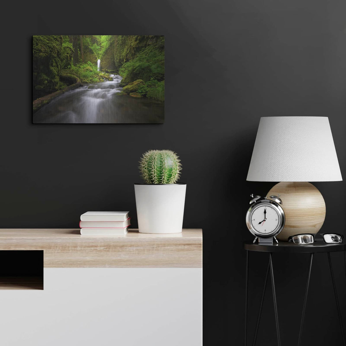 'Lushness' by Jesse Estes – Metal Wall Art, 24x16 room view