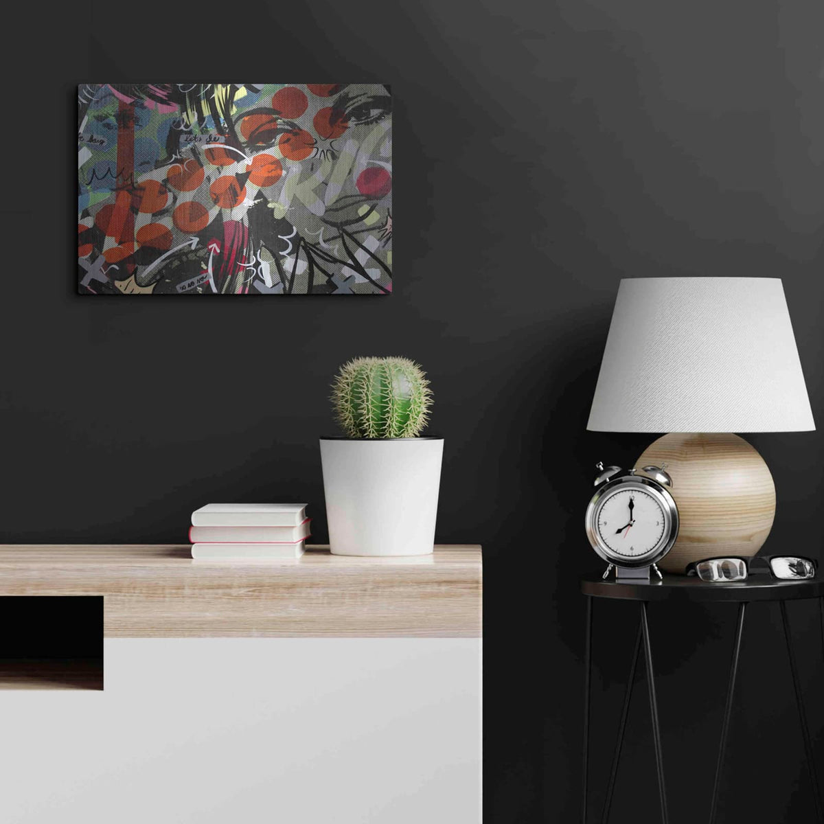 'Electric' by Dan Monteavaro – Metal Wall Art, 24x16 room view