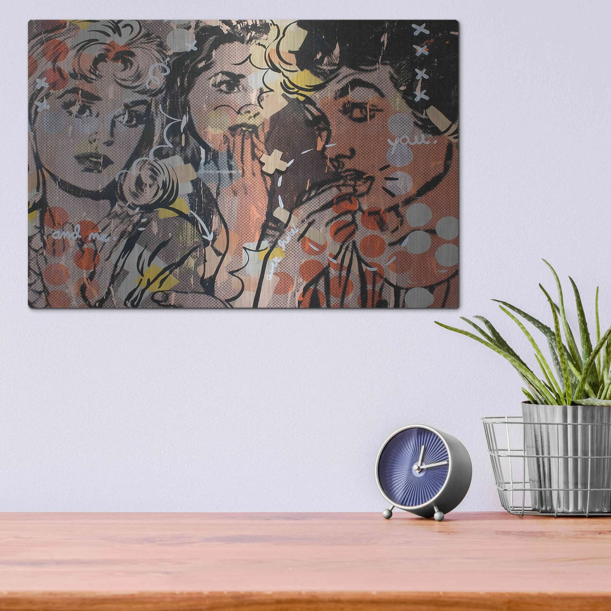 'Candyland' by Dan Monteavaro – Metal Wall Art, 16x12 room view