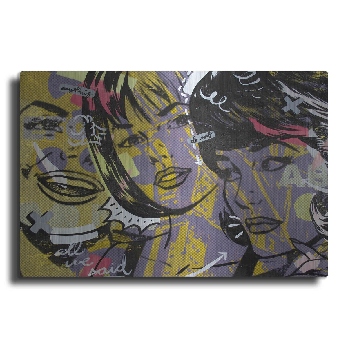 'Anything We Said' by Dan Monteavaro – Metal Wall Art