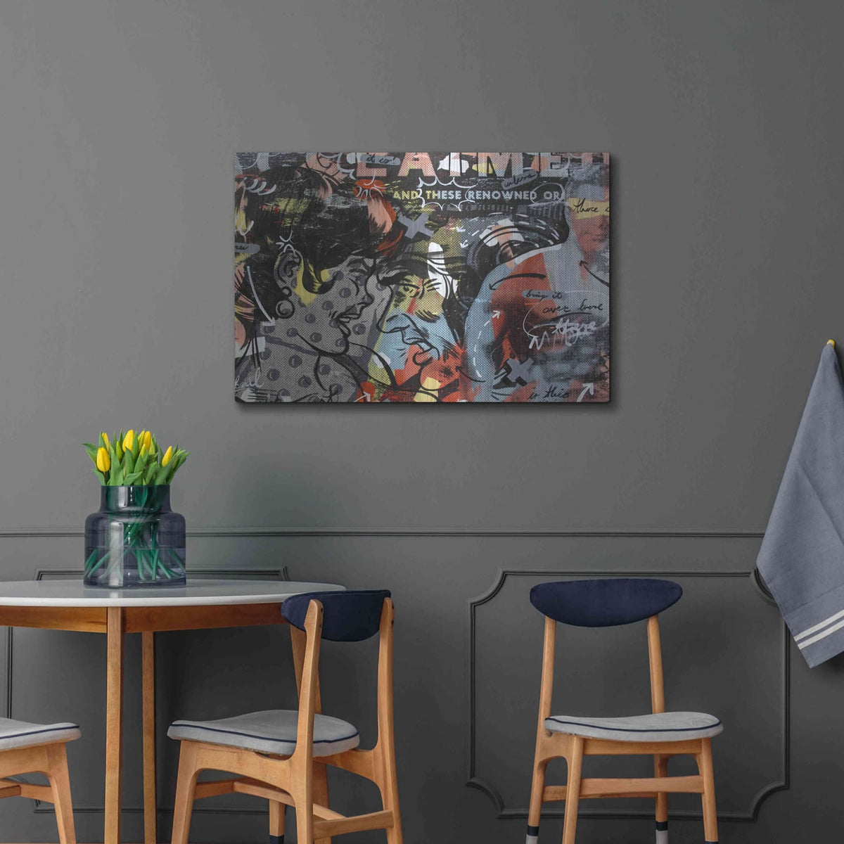 'Acclaimed' by Dan Monteavaro – Metal Wall Art, 36x24 room view