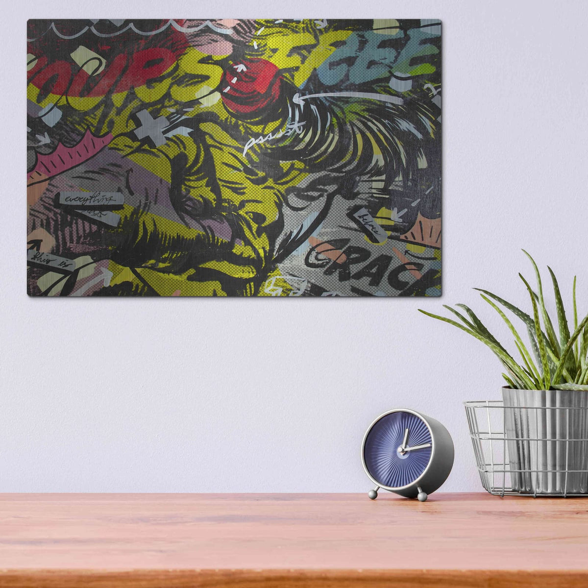 'Yours Free' by Dan Monteavaro – Metal Wall Art, 16x12 room view