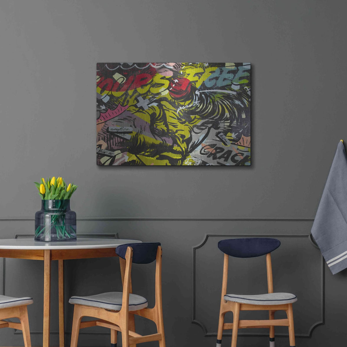 'Yours Free' by Dan Monteavaro – Metal Wall Art, 36x24 room view