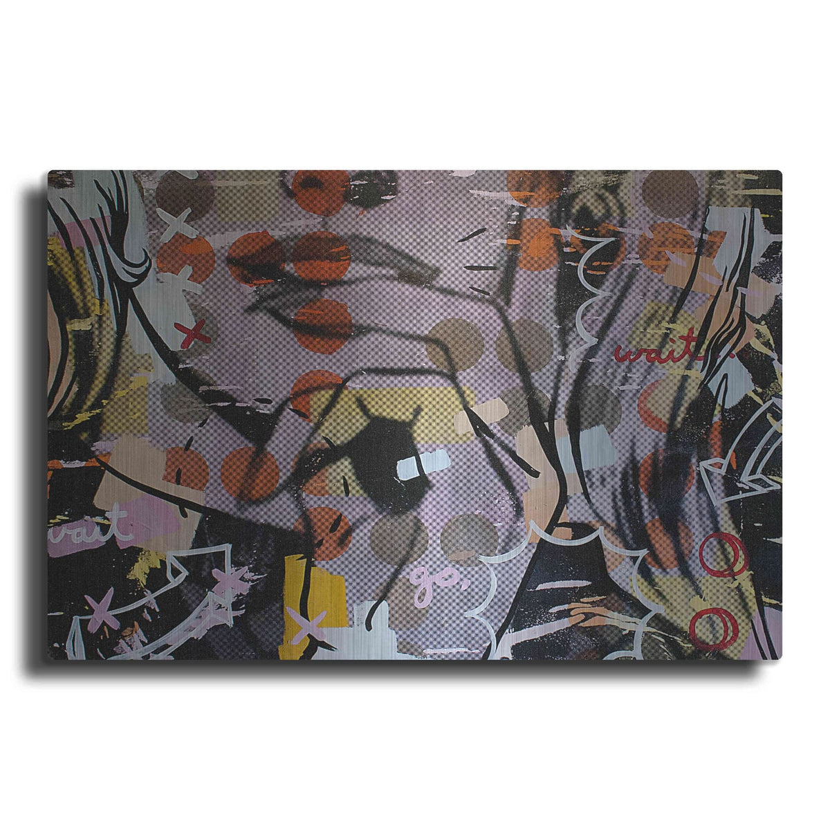 'Wait Wait Go 1' by Dan Monteavaro – Metal Wall Art