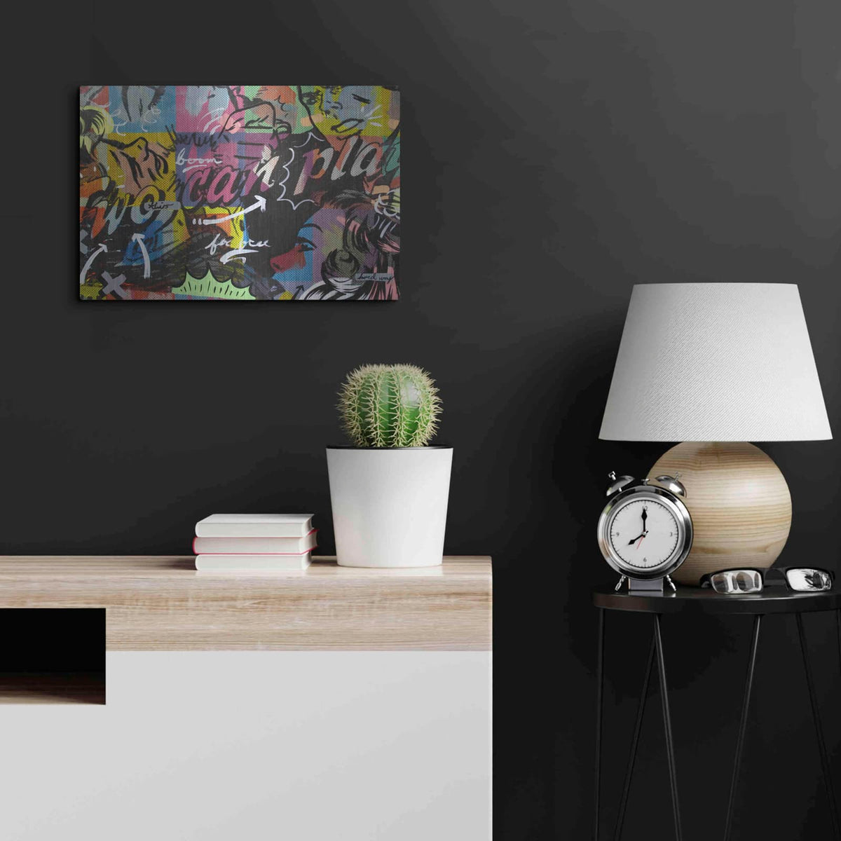 'Two Can Play' by Dan Monteavaro – Metal Wall Art, 24x16 room view