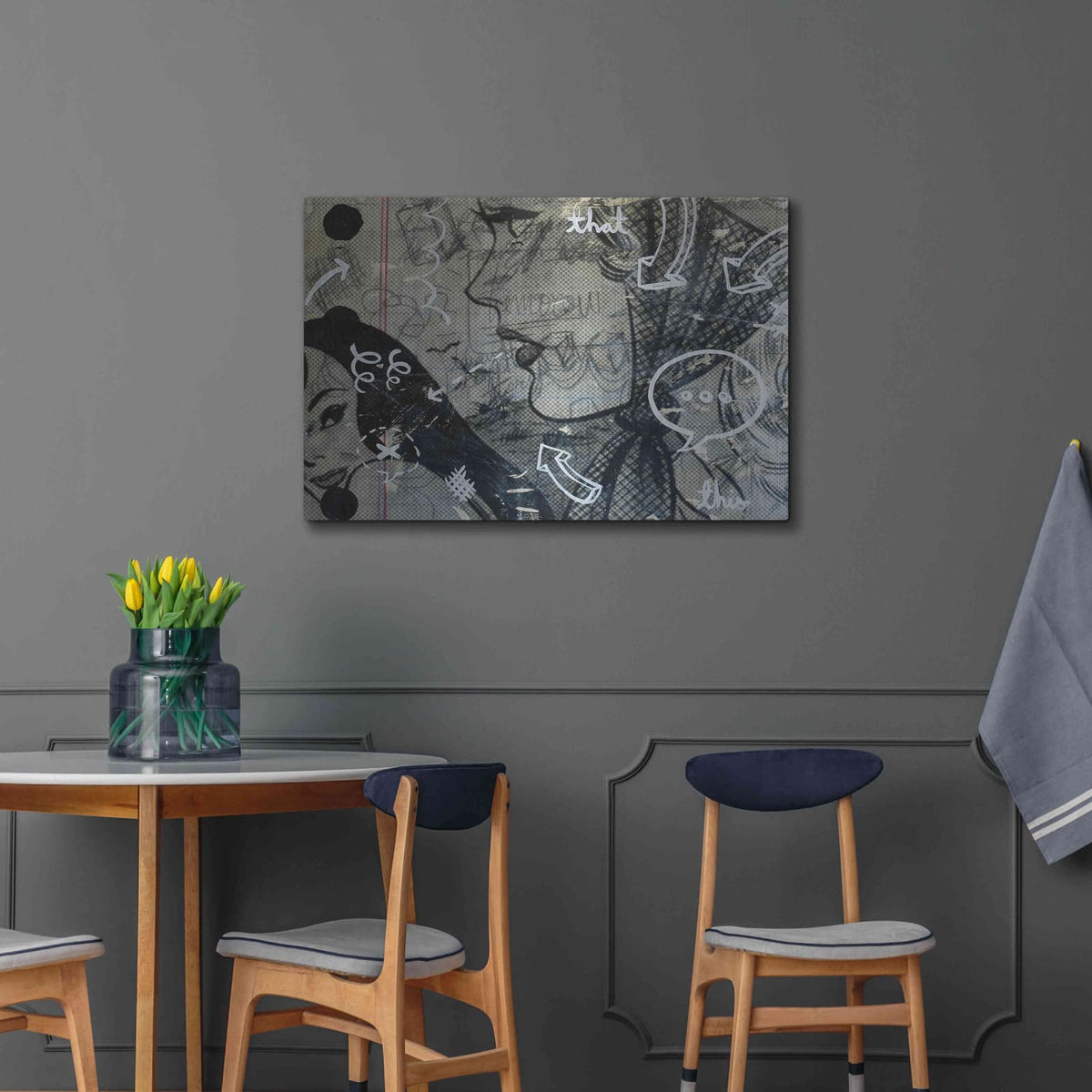 'Tomorrow' by Dan Monteavaro – Metal Wall Art, 36x24 room view