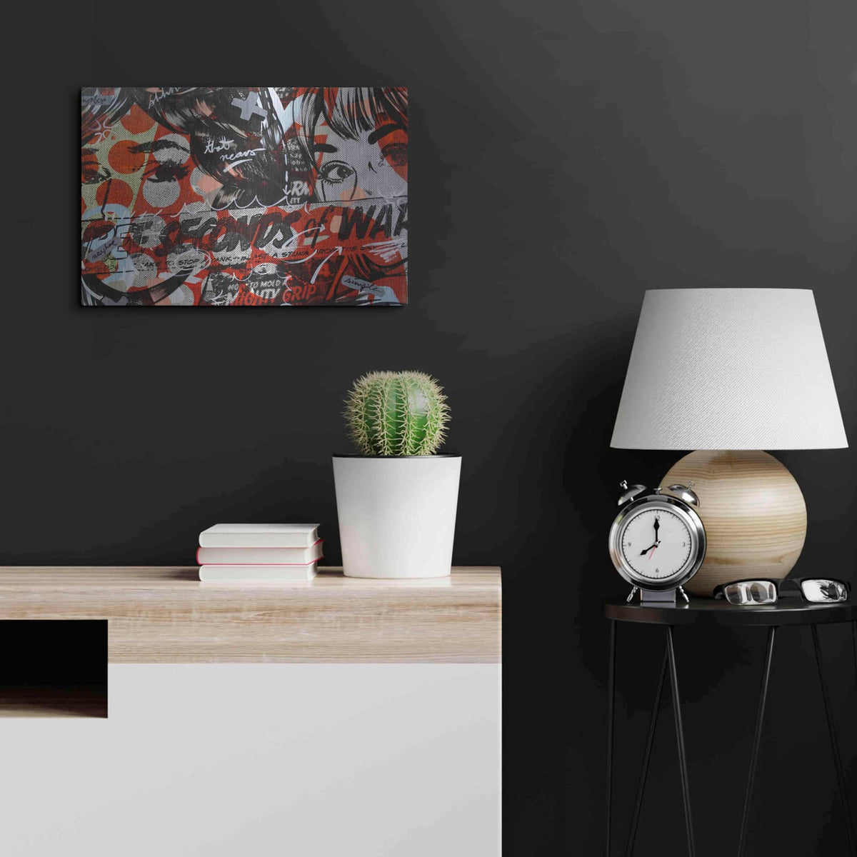 'Three Seconds' by Dan Monteavaro – Metal Wall Art, 24x16 room view