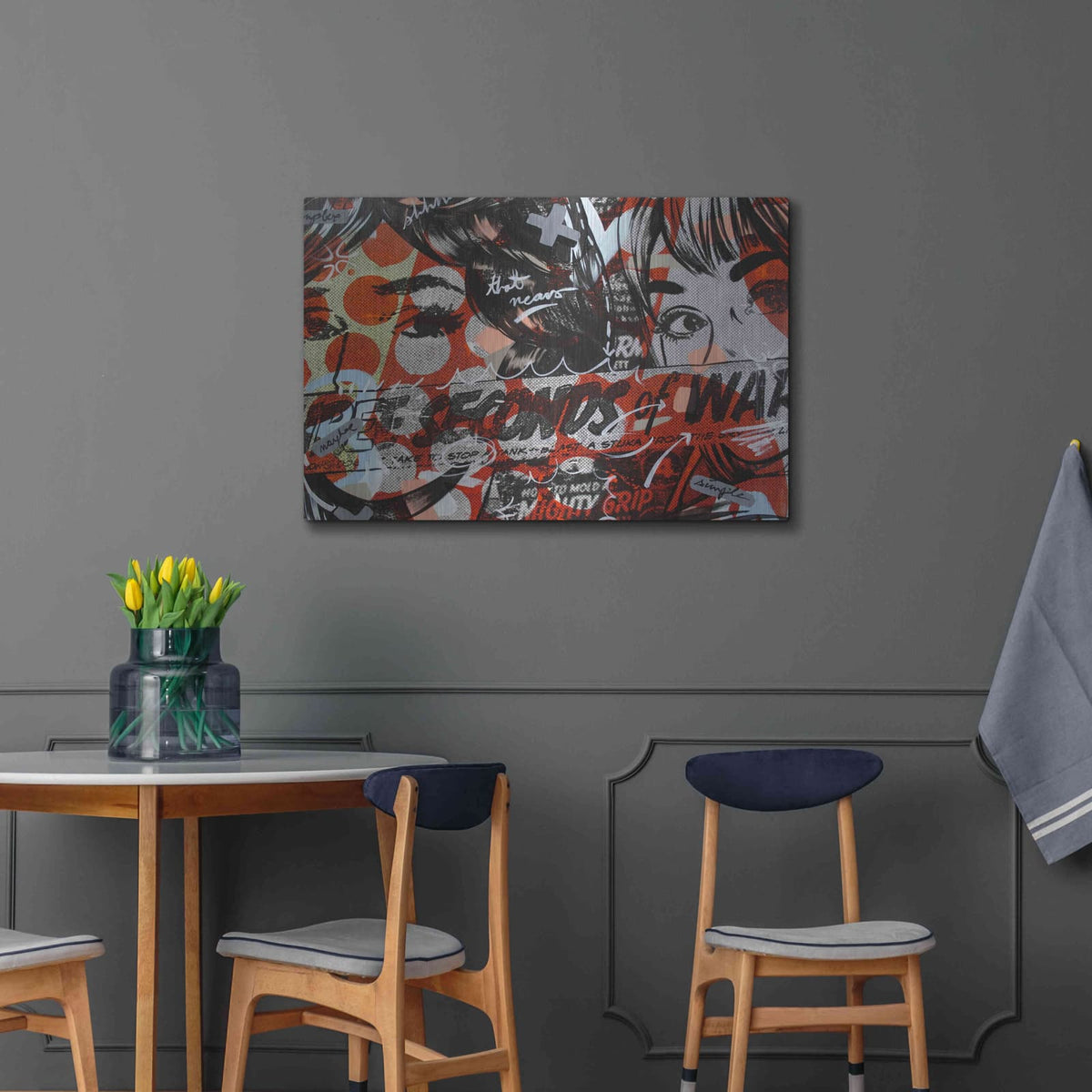 'Three Seconds' by Dan Monteavaro – Metal Wall Art, 36x24 room view