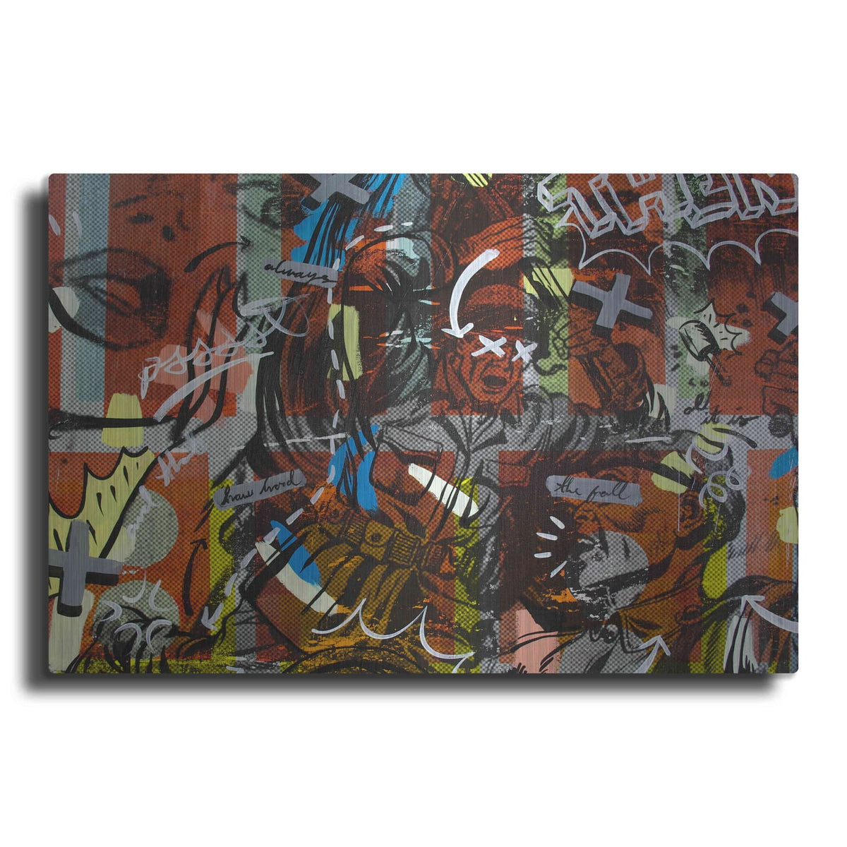 'Then The Fall' by Dan Monteavaro – Metal Wall Art