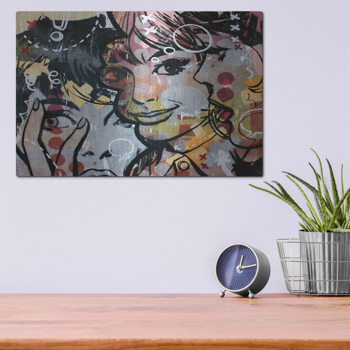 'Surprise' by Dan Monteavaro – Metal Wall Art, 16x12 room view