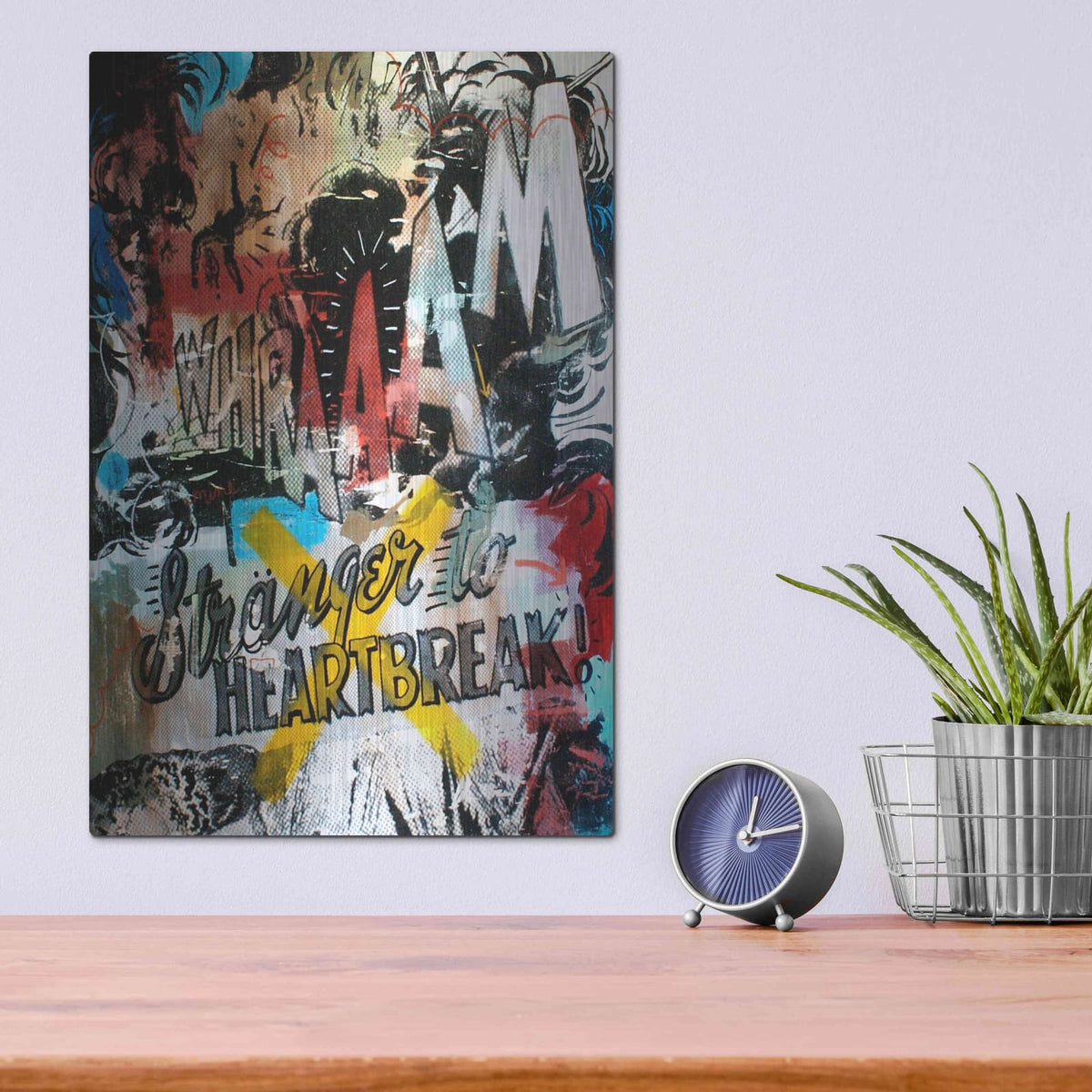 'Stranger' by Dan Monteavaro – Metal Wall Art, 12x16 room view