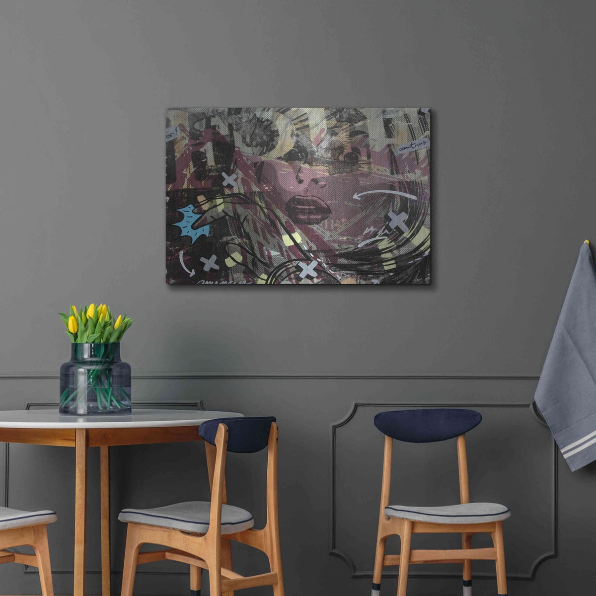 'Sometimes Free' by Dan Monteavaro – Metal Wall Art, 36x24 room view