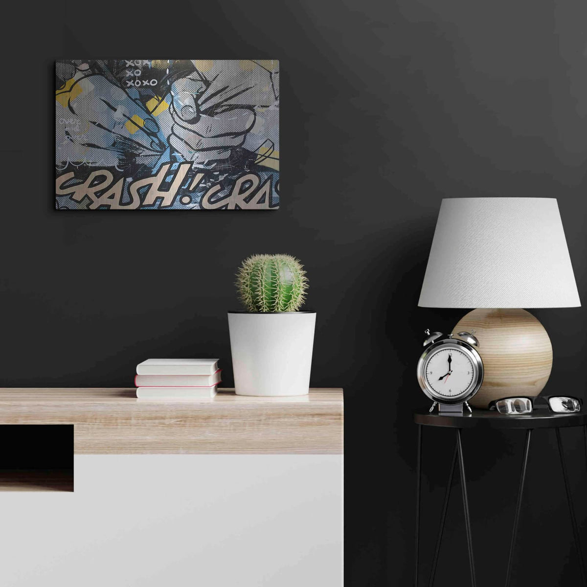 'Over And Over 1' by Dan Monteavaro – Metal Wall Art, 24x16 room view