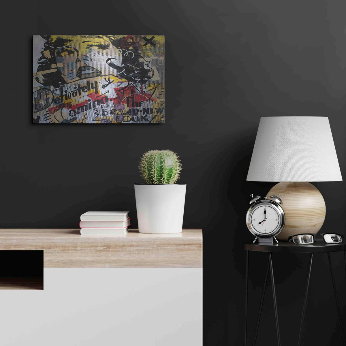 'New Look 1' by Dan Monteavaro – Metal Wall Art, 24x16 room view
