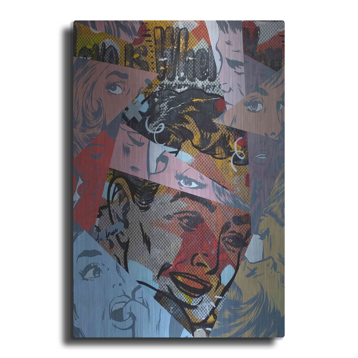 'Love Is Where' by Dan Monteavaro – Metal Wall Art