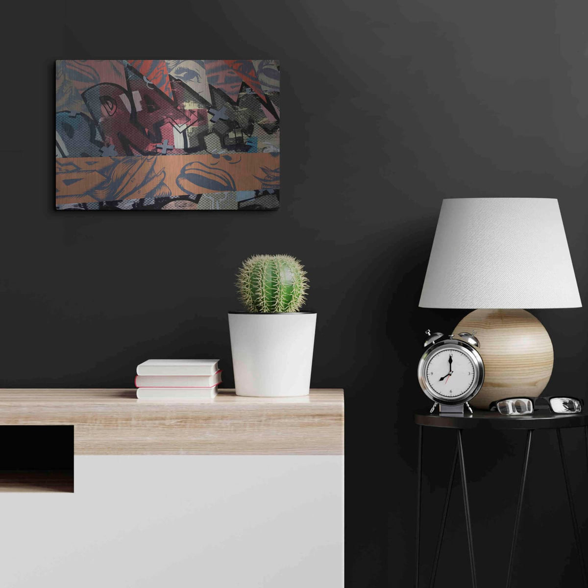 'Loud Noises' by Dan Monteavaro – Metal Wall Art, 24x16 room view