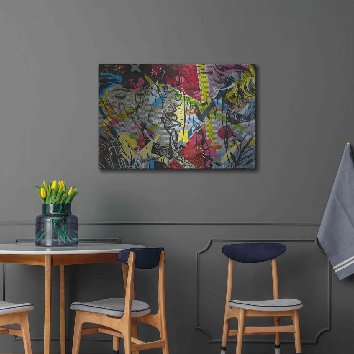 'This is Only' by Dan Monteavaro – Metal Wall Art, 36x24 room view