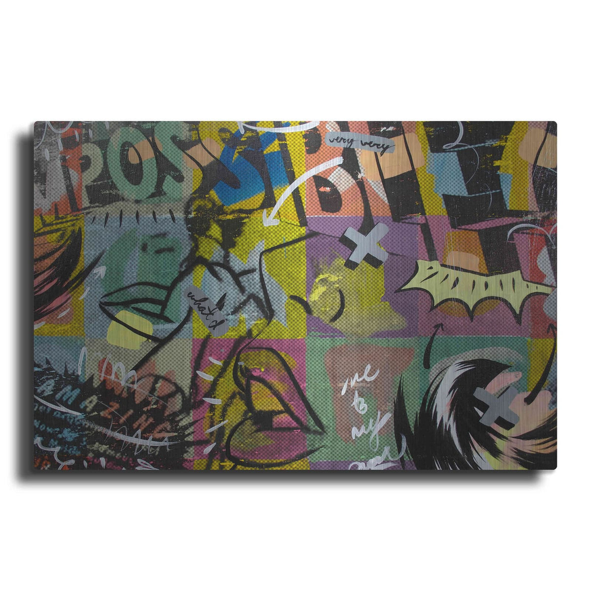 'IMPOSSIBLE' by Dan Monteavaro – Metal Wall Art