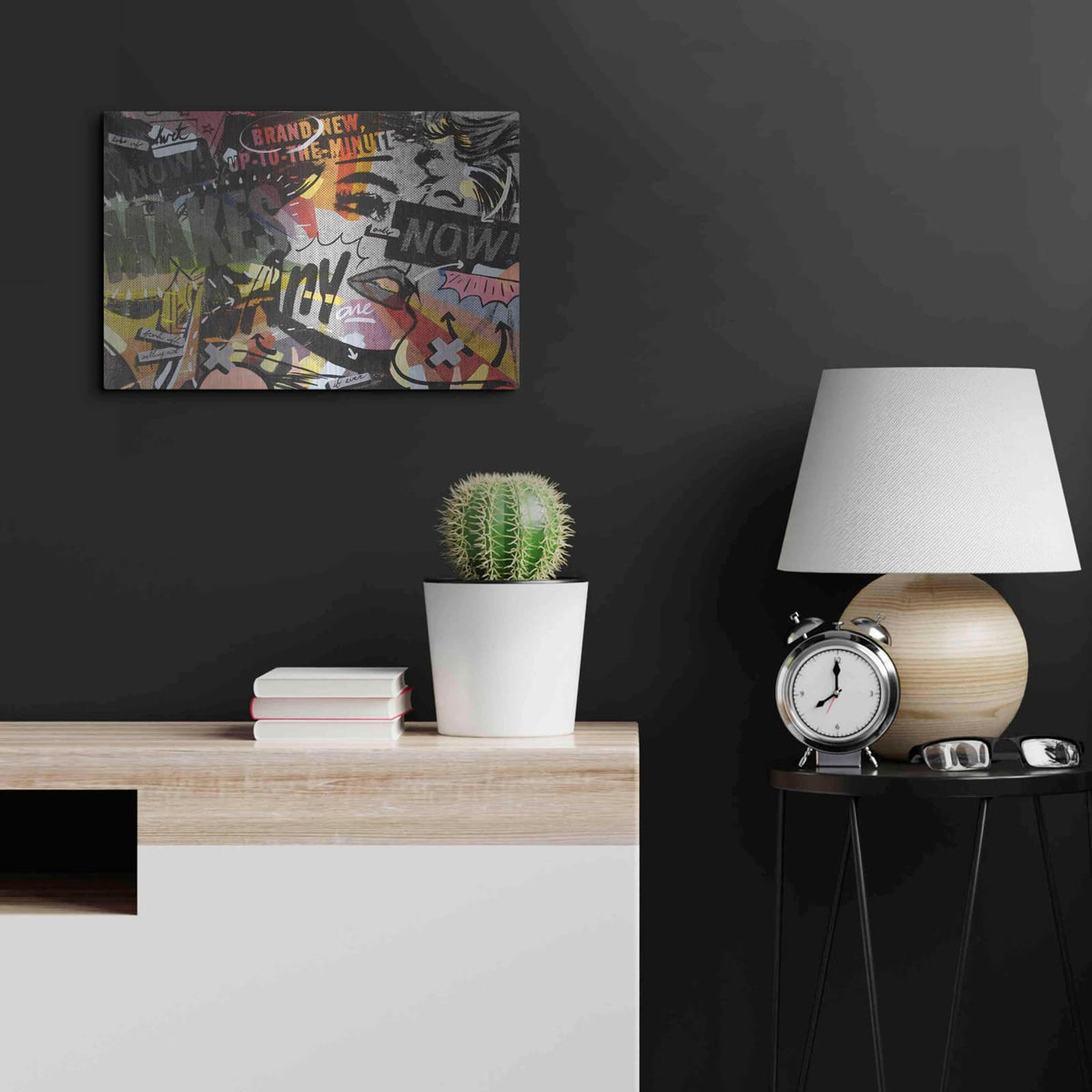 'Anyone Now' by Dan Monteavaro – Metal Wall Art, 24x16 room view