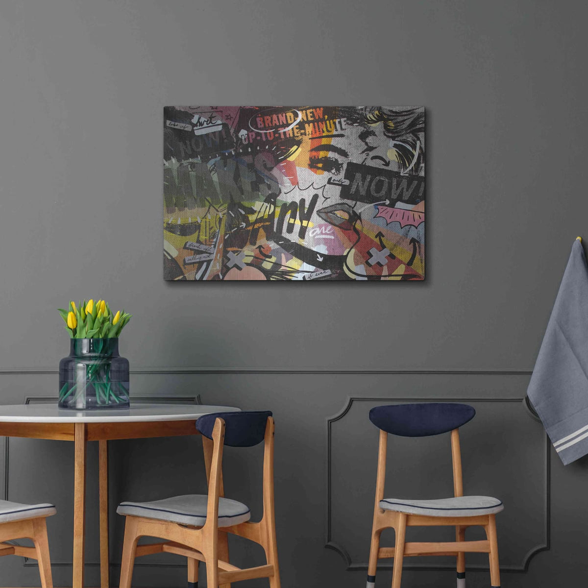 'Anyone Now' by Dan Monteavaro – Metal Wall Art, 36x24 room view