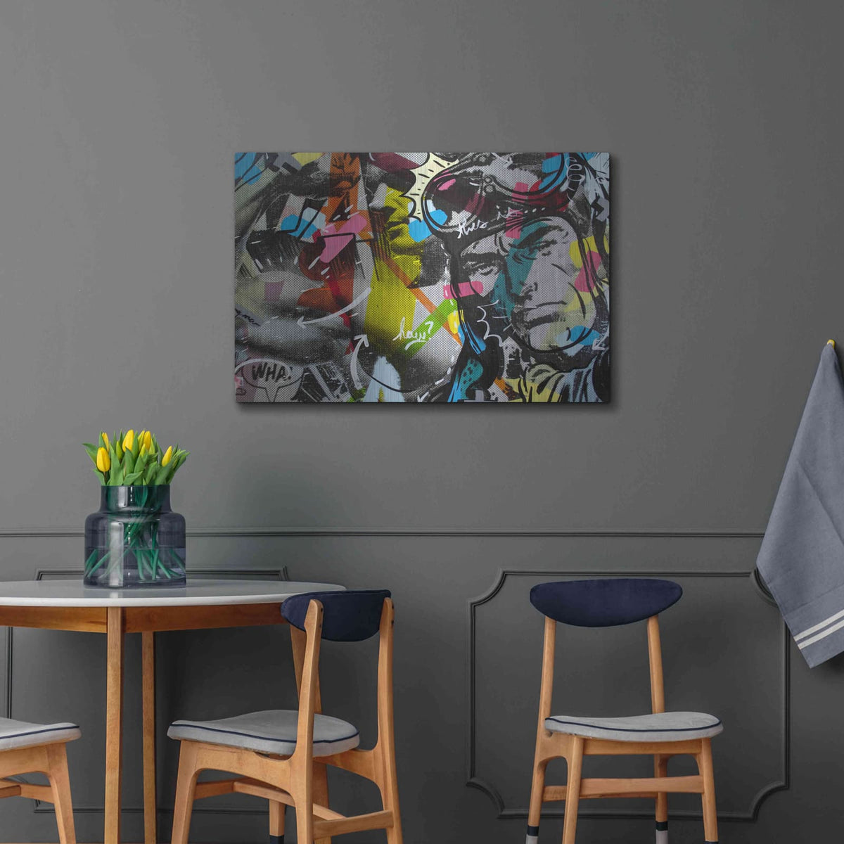 'Strongman' by Dan Monteavaro – Metal Wall Art, 36x24 room view