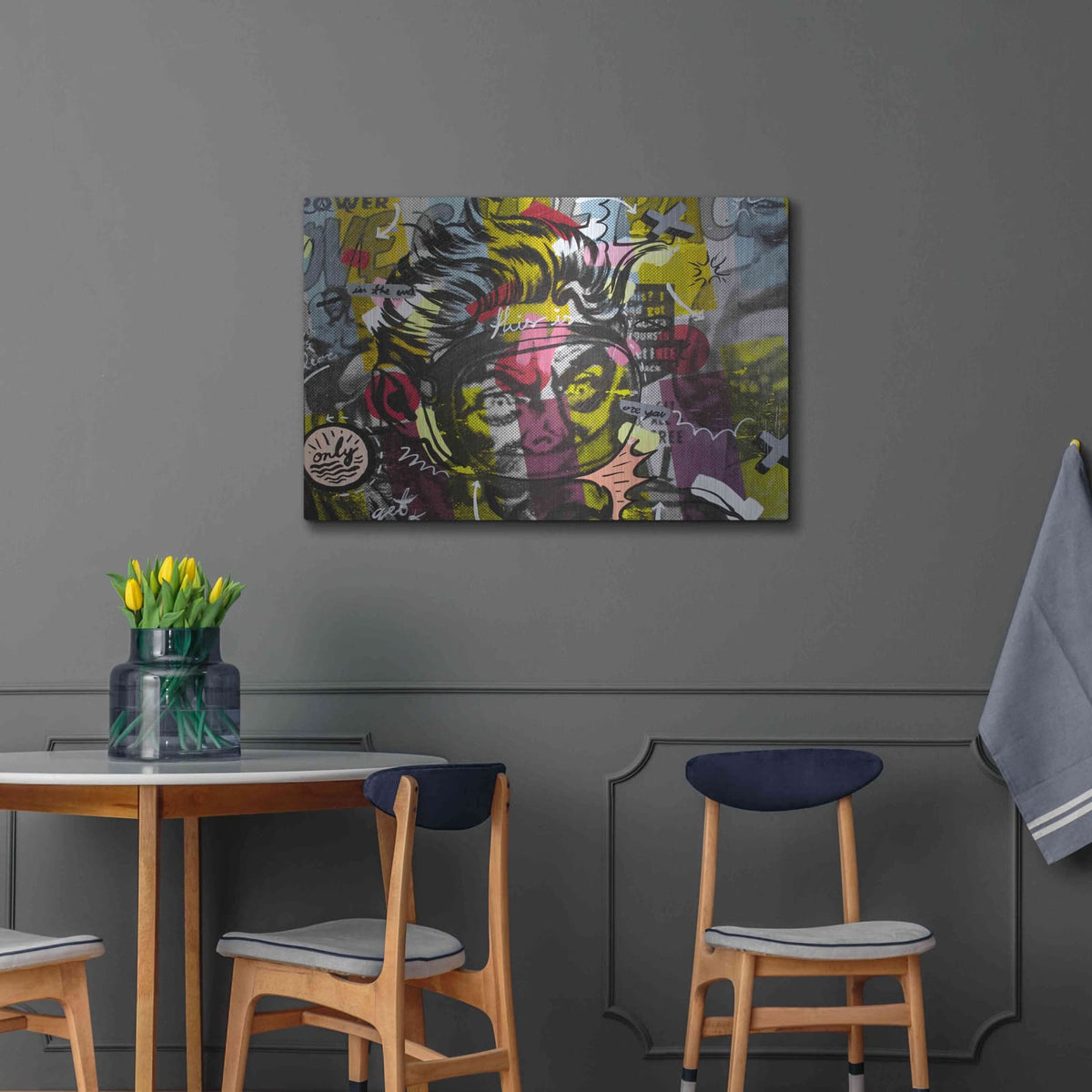 'Only Love' by Dan Monteavaro – Metal Wall Art, 36x24 room view