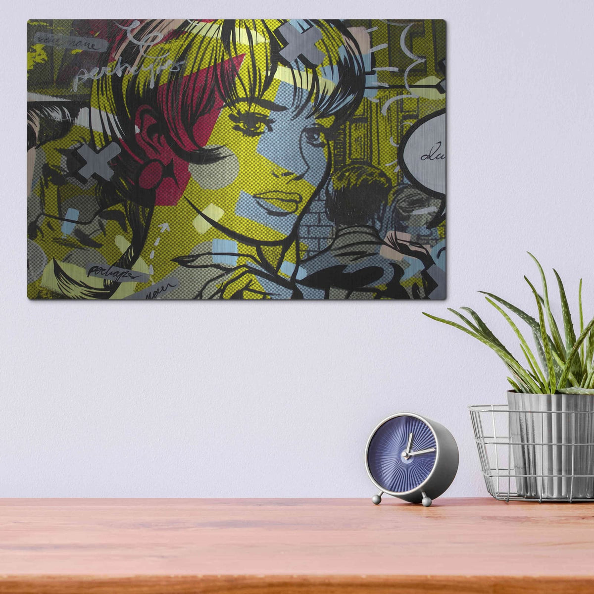 'Man Hunter' by Dan Monteavaro – Metal Wall Art, 16x12 room view