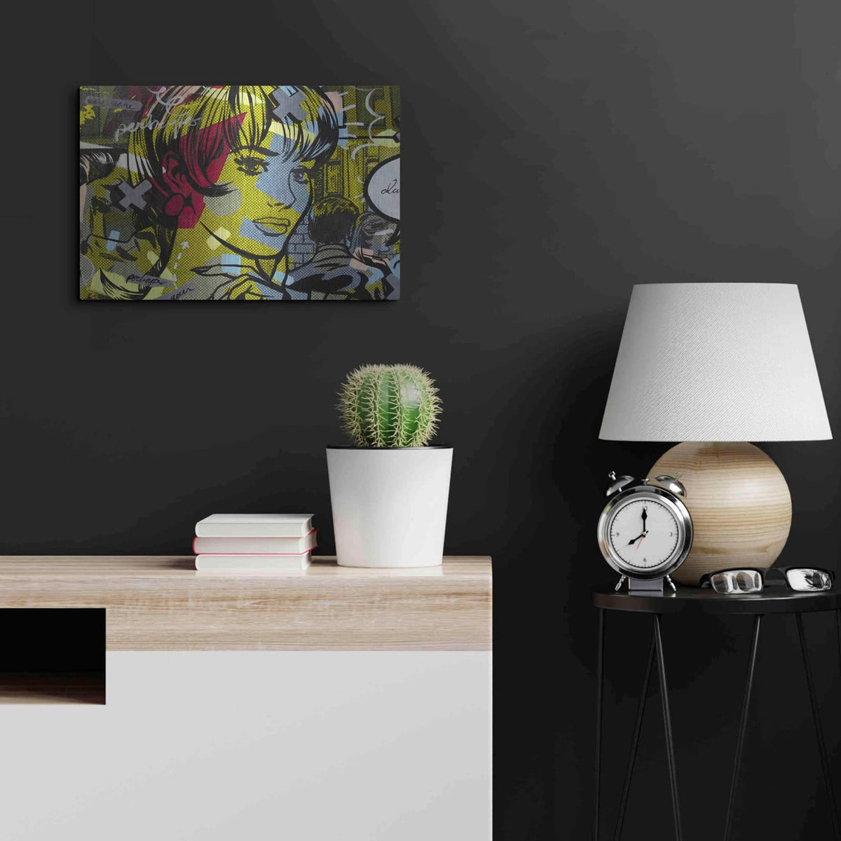 'Man Hunter' by Dan Monteavaro – Metal Wall Art, 24x16 room view