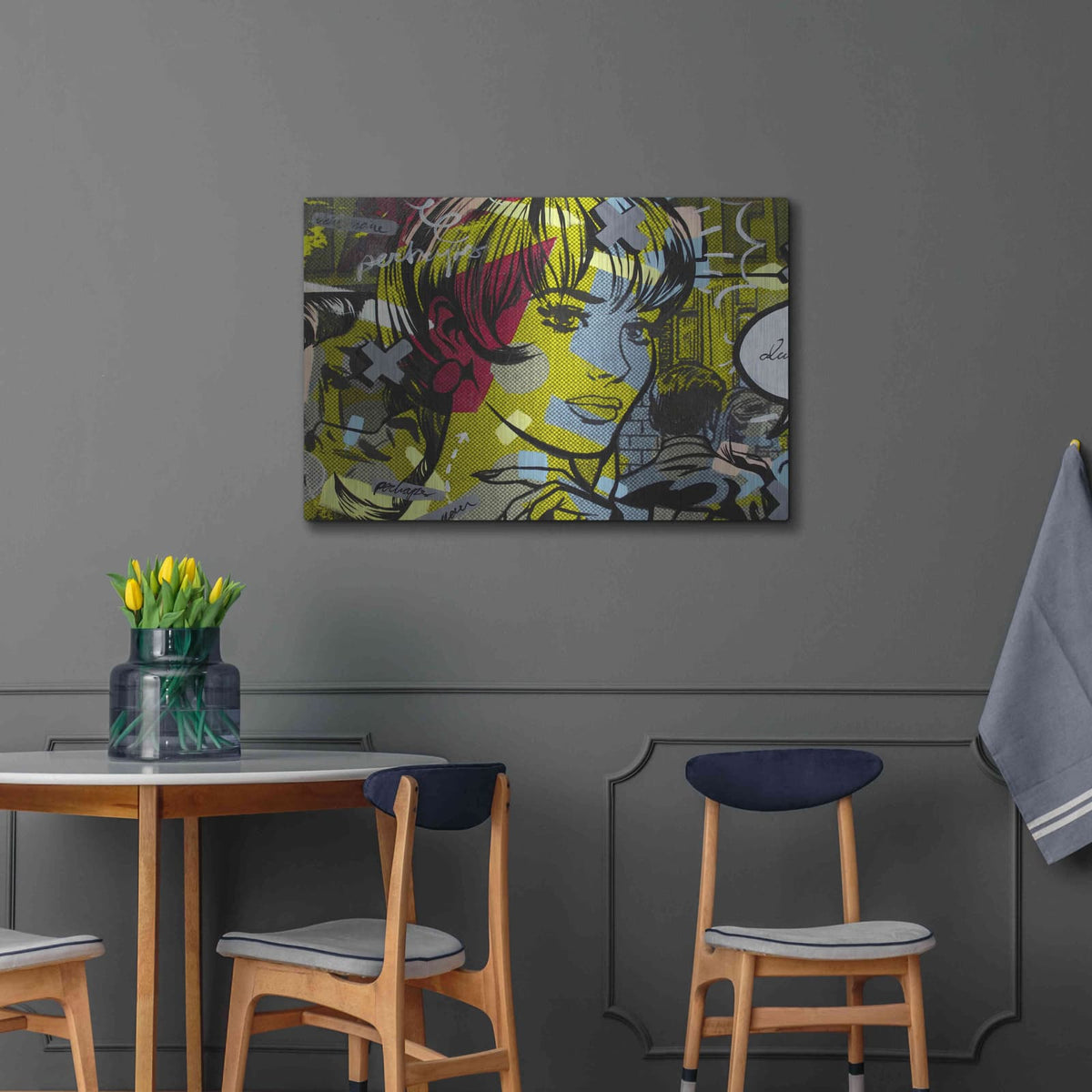 'Man Hunter' by Dan Monteavaro – Metal Wall Art, 36x24 room view