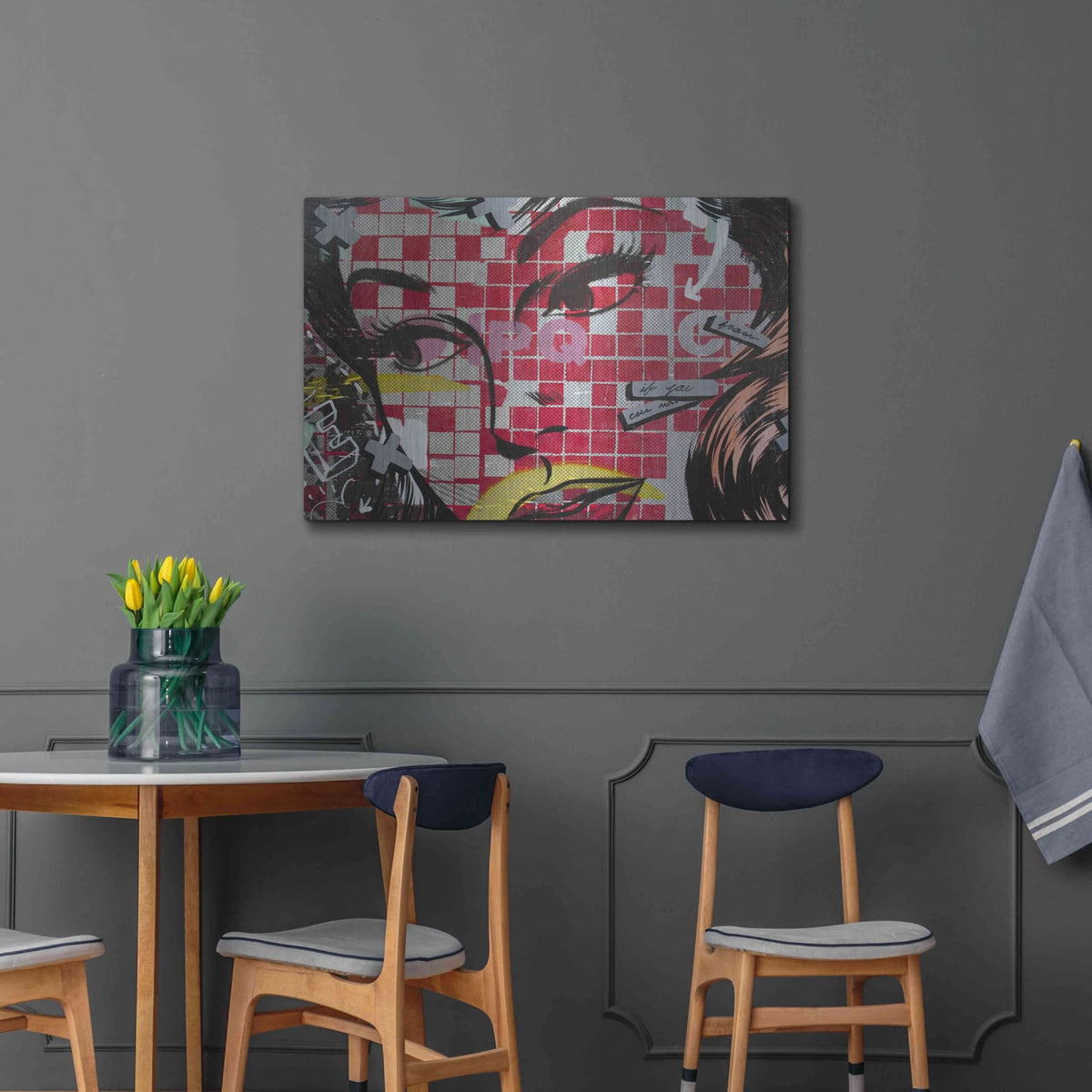 'If You Can' by Dan Monteavaro – Metal Wall Art, 36x24 room view