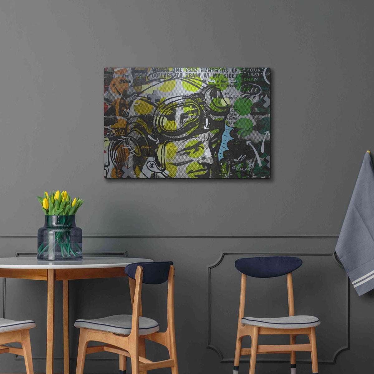 'He Man' by Dan Monteavaro – Metal Wall Art, 36x24 room view