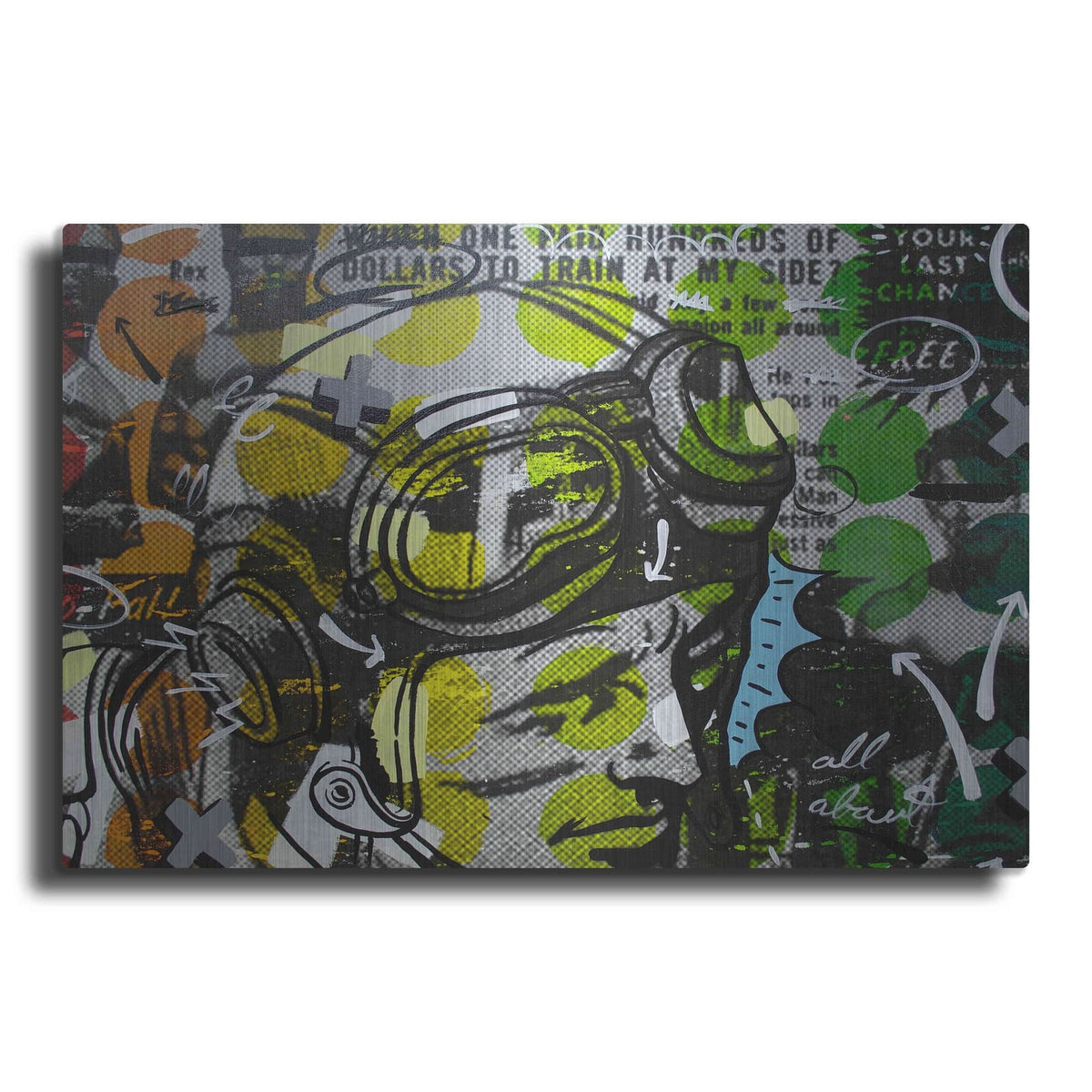 'He Man' by Dan Monteavaro – Metal Wall Art