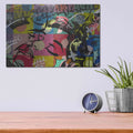 'Fearless Heartache' by Dan Monteavaro – Metal Wall Art, 16x12 room view