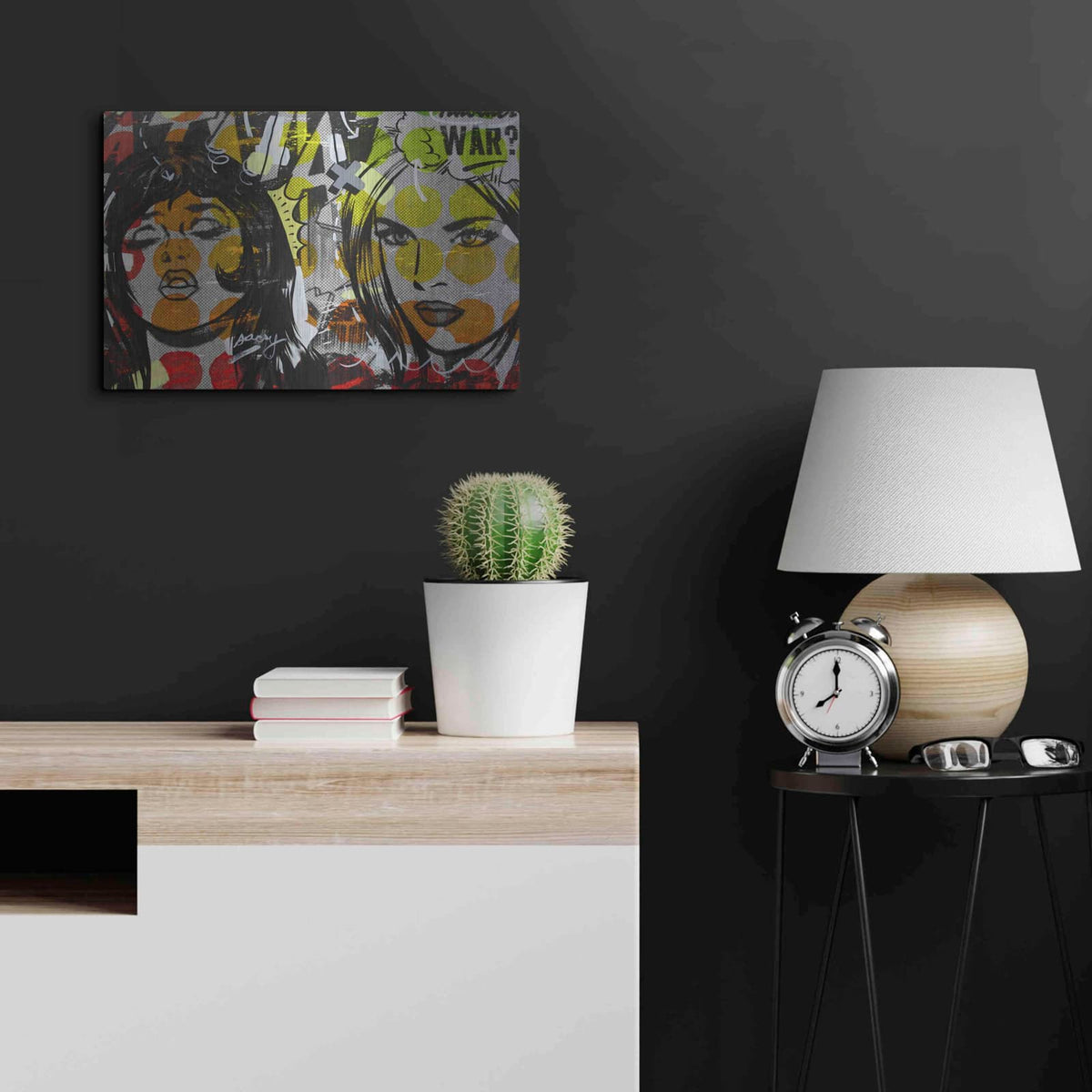 'Another War' by Dan Monteavaro – Metal Wall Art, 24x16 room view