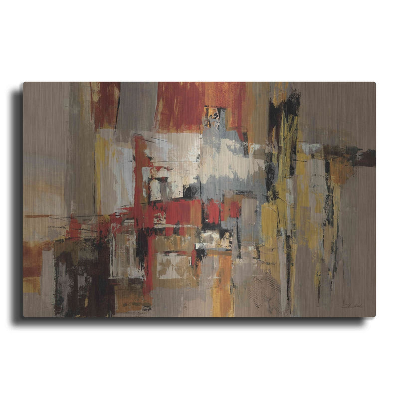 'Melody For Guitar And Sax' by Silvia Vassileva – Metal Wall Art
