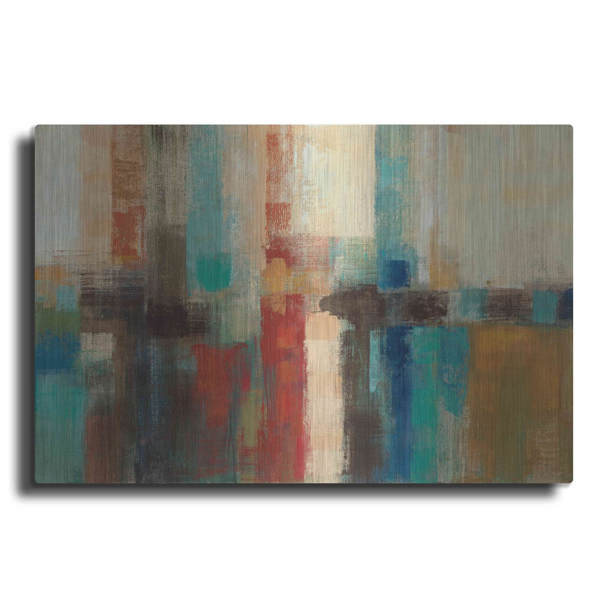 'Aqua Horizon' by Silvia Vassileva – Metal Wall Art
