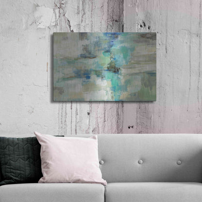 Luxe Metal Art 'In The Clouds' by Silvia Vassileva, Metal Wall Art,36x24